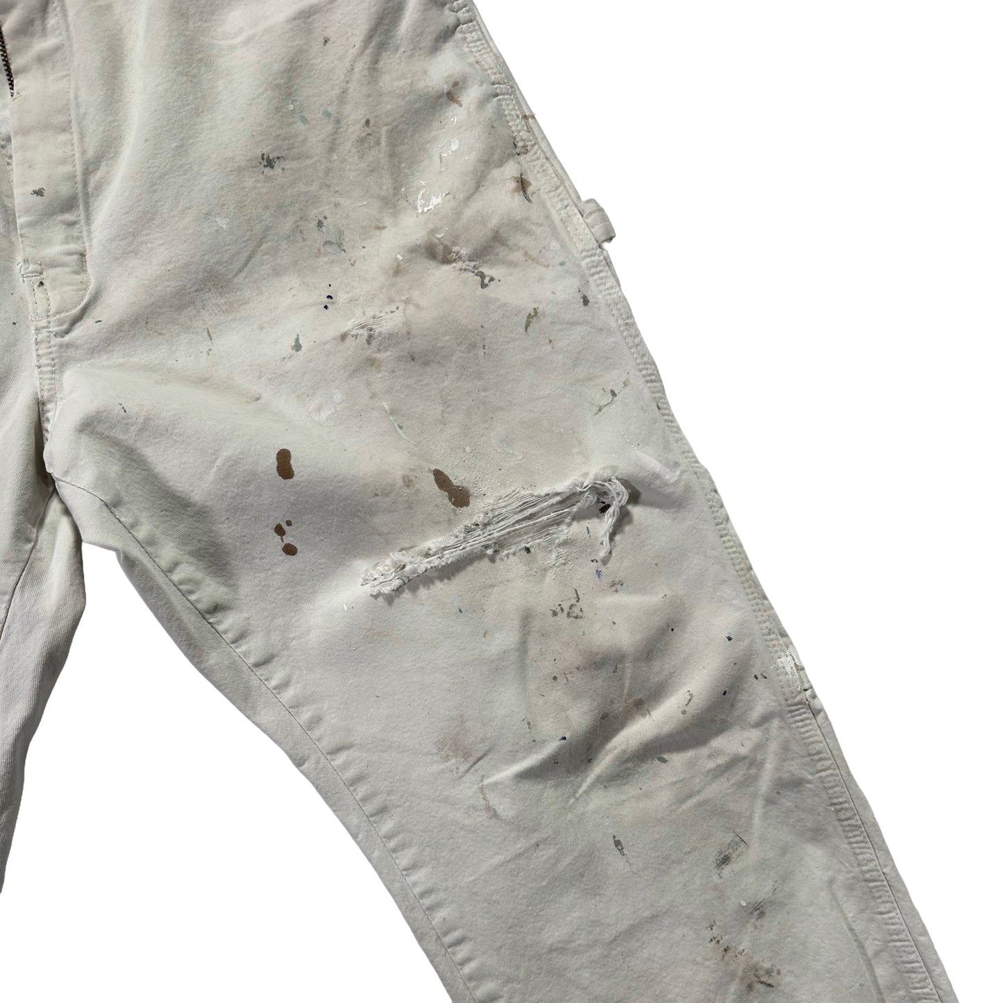 01 OLD  "DICKEIS PAINTER PANTS / WHITE / 表記W35