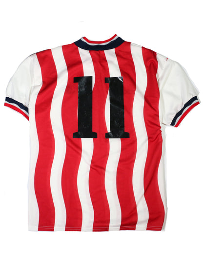 USED "USA 94s SOCCER JERSEY" / RED WHITE / 表記40-42