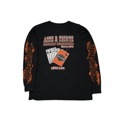 "USED" HARLEY-DAVIDSON L/S TEE / 表記XL (コピー)
