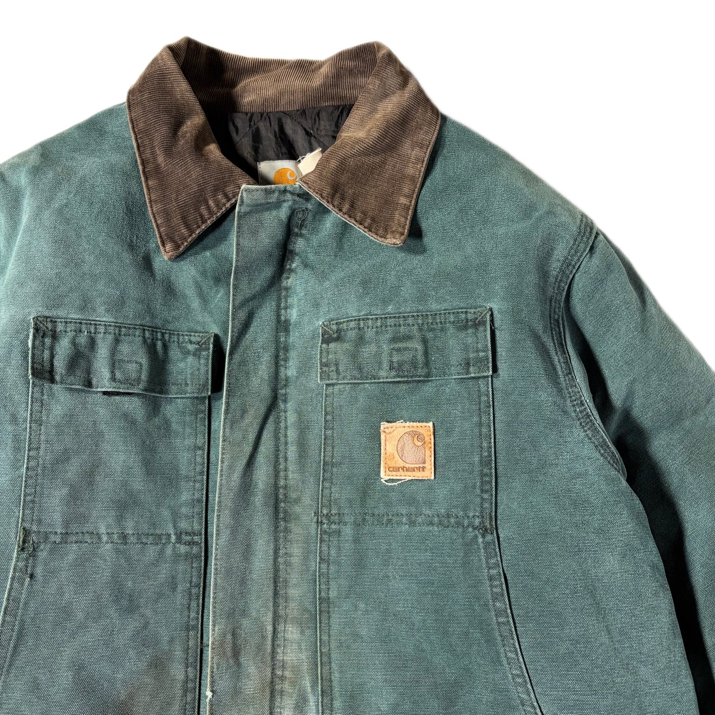 "CARHARRT DUCK TRADITIONAL COAT / MOSS GREEN /  表記XL