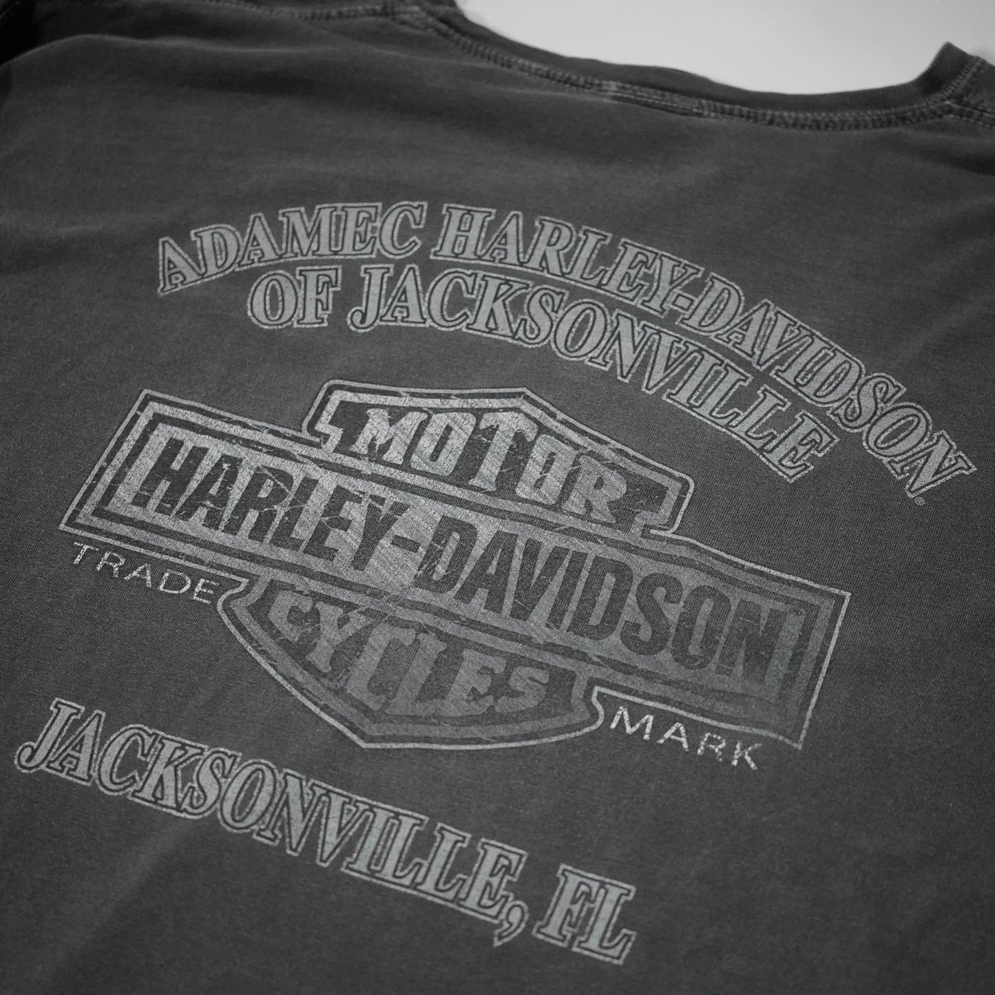 "USED" HARLEY-DAVIDSON L/S TEE / 表記XL