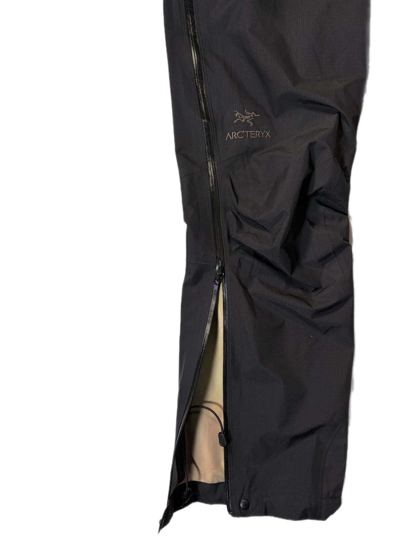 "OLD ARC' TERYX GORE-TEX SHELL PANTs/ BLACK/  表記XL