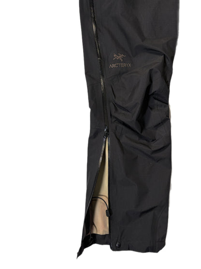 "OLD ARC' TERYX GORE-TEX SHELL PANTs/ BLACK/  表記XL