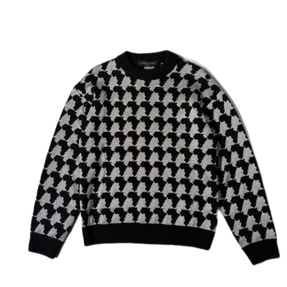USED LOUIS VITTON LV CIRCLE CREW KNIT / 表記S