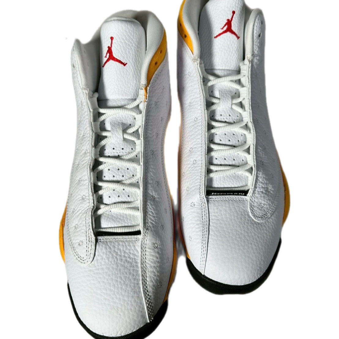 JORDAN BRAND AIR JORDAN 13 RETRO WHITE/UNIVERSITY RED-DEL SOL-BLACK 22SP-I