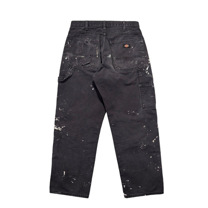 OLD  "DICKIES PAINTER PANTS / BLACK / 表記W32