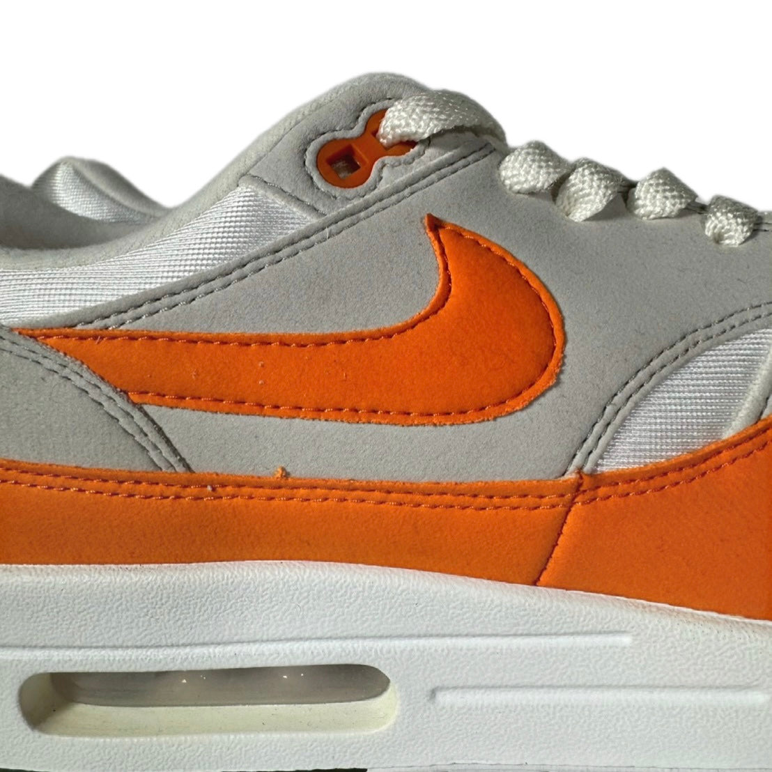 NIKE "AIR MAX 1 " / WHITE MAGMA ORANGE BLACK
