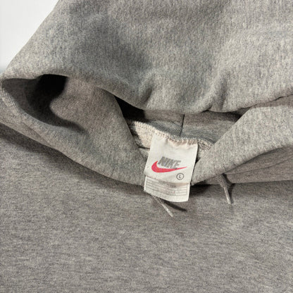 "VINTAGE NIKE CENTER SWOOSH HOODIE 1999 / GREY /  表記L