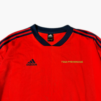 "GOSHA Rubchinskiy x adidas football JERSEY / ORENGE 表記L
