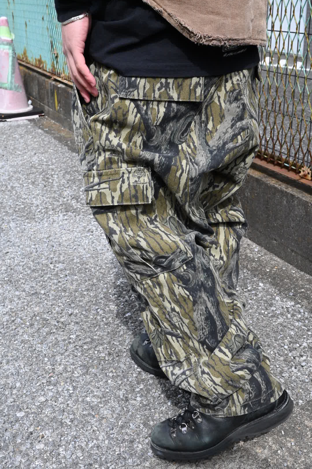 Used Supreme MOSSY OAK CARGO PANTS W34