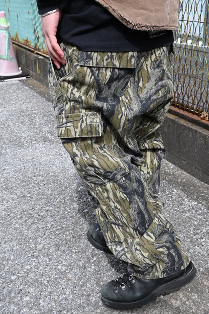 Used Supreme MOSSY OAK CARGO PANTS W34