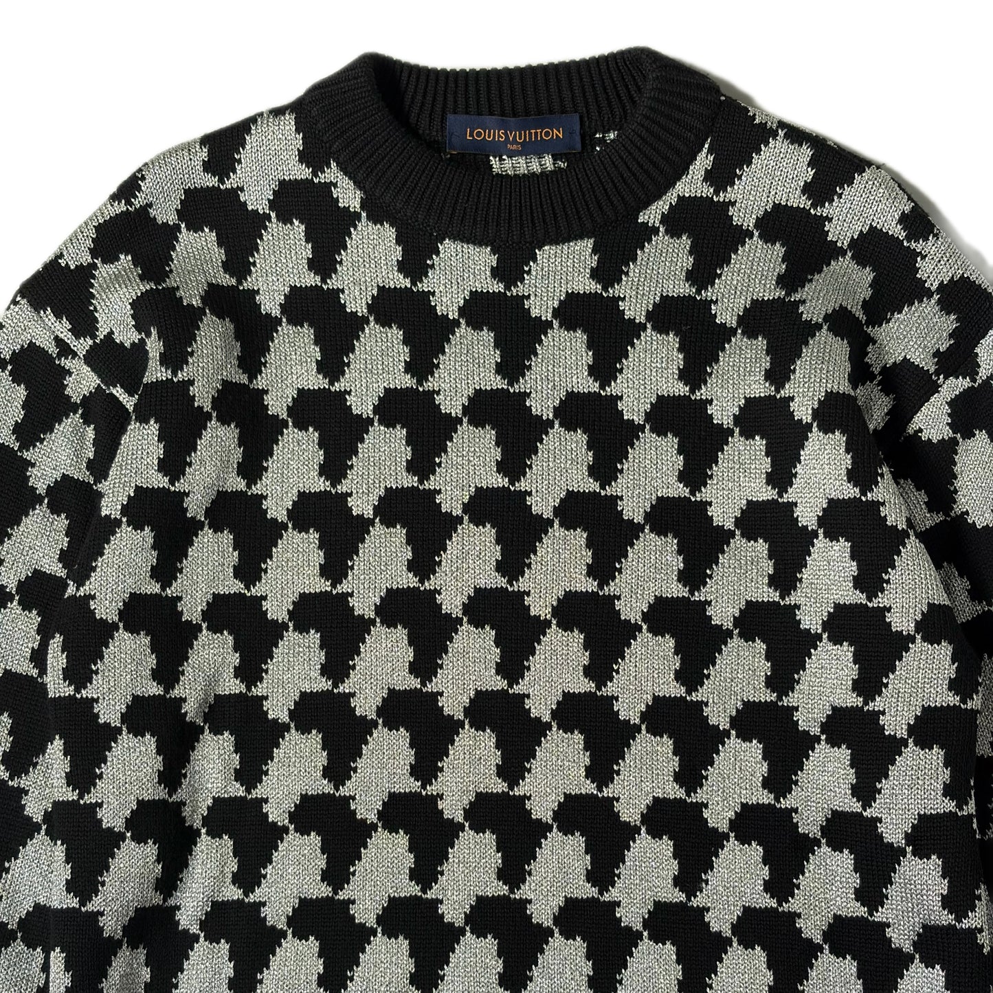 USED LOUIS VITTON LV CIRCLE CREW KNIT / 表記S