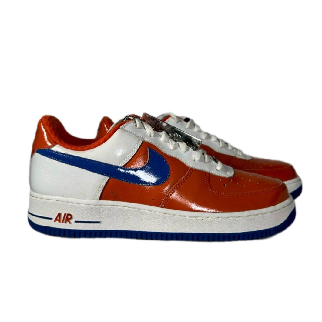 NIKE " AIR FORSE 1 PREMIUM KNVB" / HOOP ORANGE / WHITE-VARS ROYAL ORG CU BLA-VRS