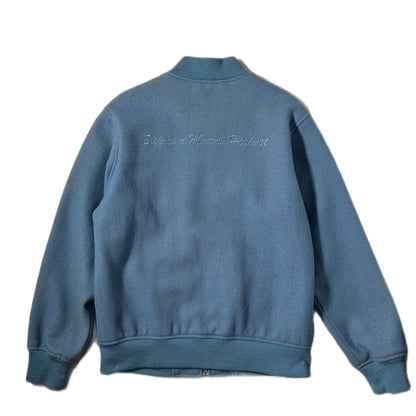 "Supreme 16AW OLD ENGLISH VARSITY JACKET/ SAX 表記M
