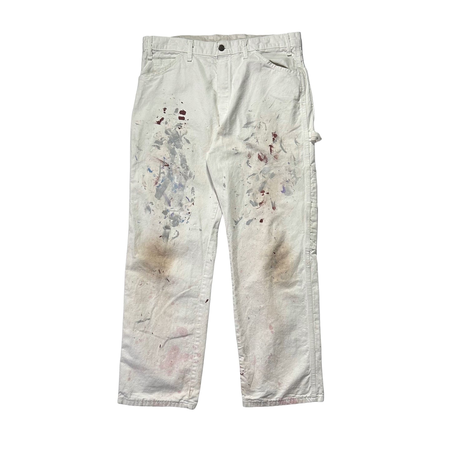 OLD "DICKEIS PAINTER PANTS / WHITE / w36