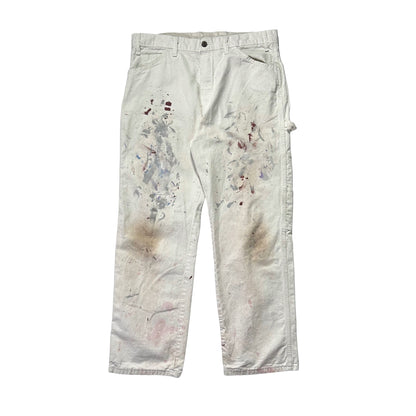 OLD "DICKEIS PAINTER PANTS / WHITE / w36