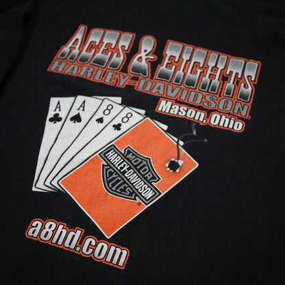 "USED" HARLEY-DAVIDSON L/S TEE / 表記XL (コピー)