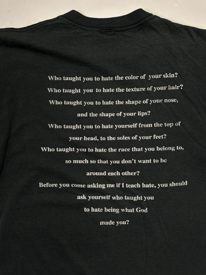 VINTAGE "Malcolm X " S/S TEE / XL