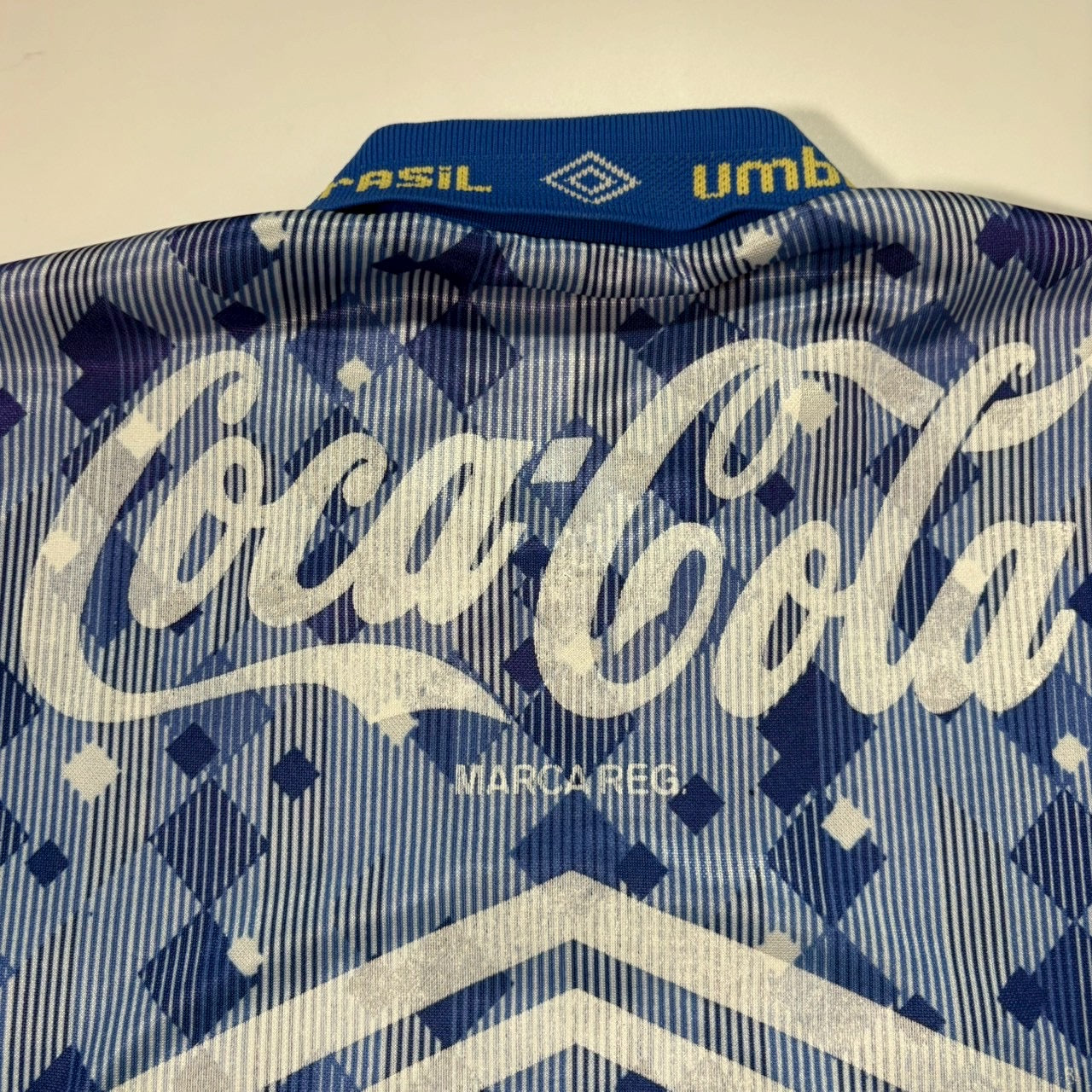 1992-93BRAZIL COCA COLA TRAINIG  GEAR
S/S TEE / 表記 L