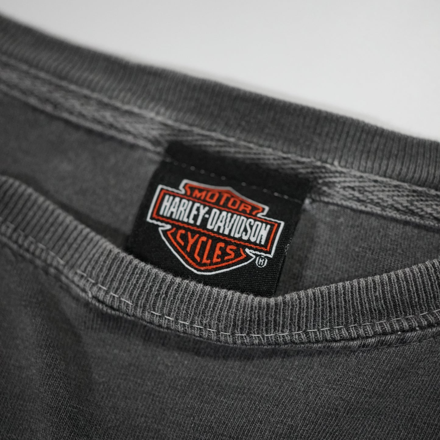 "USED" HARLEY-DAVIDSON L/S TEE / 表記XL
