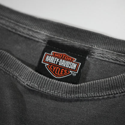 "USED" HARLEY-DAVIDSON L/S TEE / 表記XL
