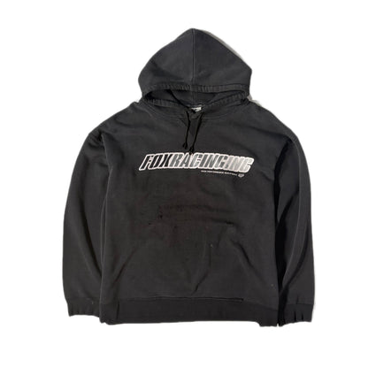 "VINTAGE FOX RACING HOODIE / BLACK /  表記XXL