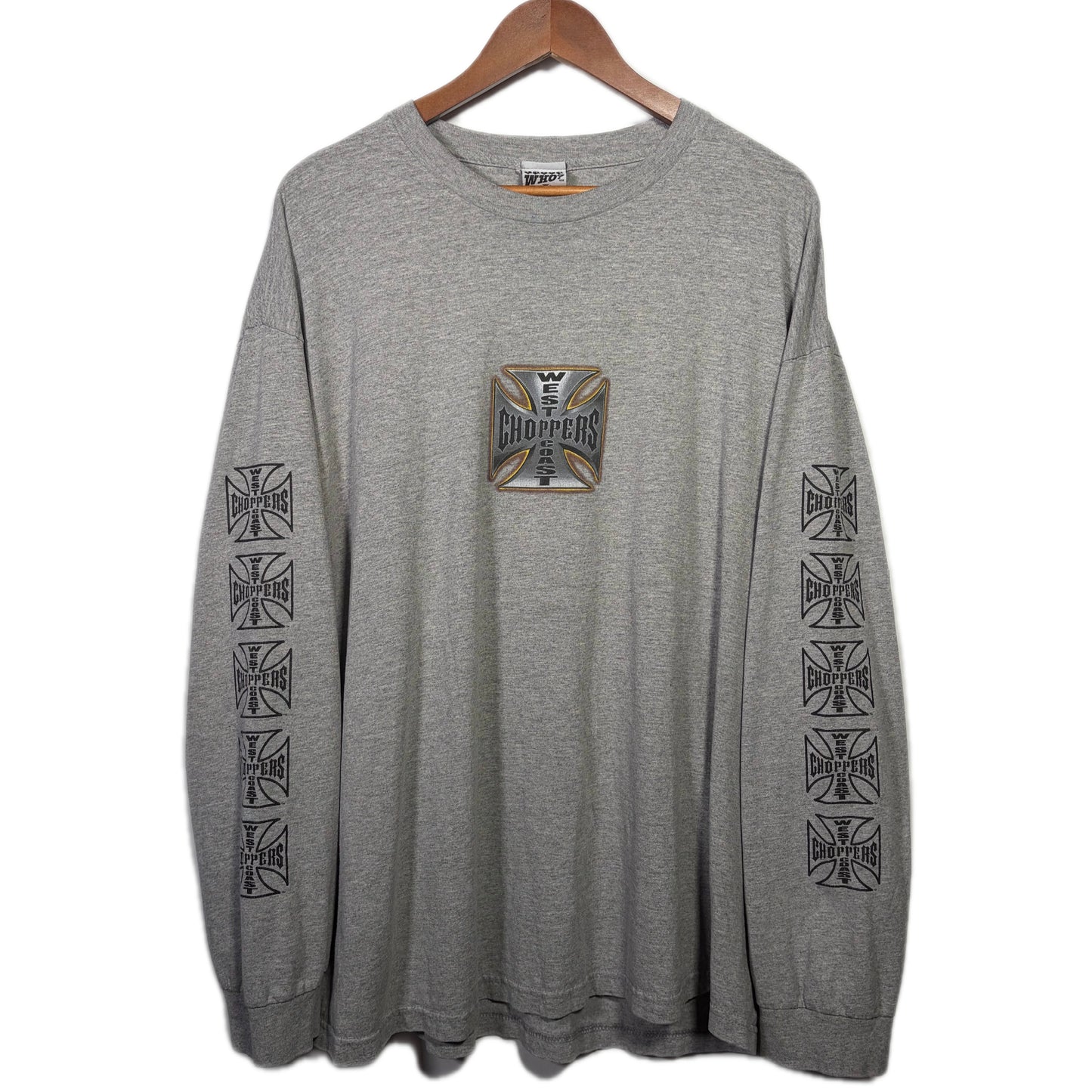 "USED" WEST COAST CHOPPERS  L/S TEE JESSE WHO / XL