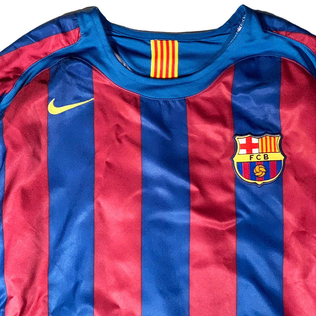 2004-05 FC BARCELONA MESSI 30 HOME  / XL