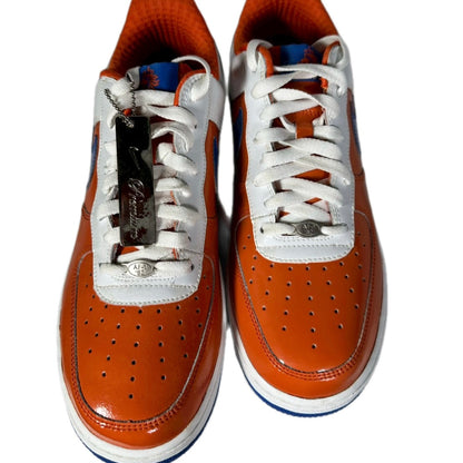NIKE " AIR FORSE 1 PREMIUM KNVB" / HOOP ORANGE / WHITE-VARS ROYAL ORG CU BLA-VRS