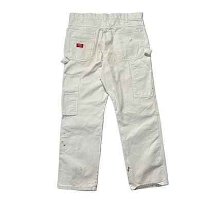OLD "DICKEIS PAINTER PANTS / WHITE / w36