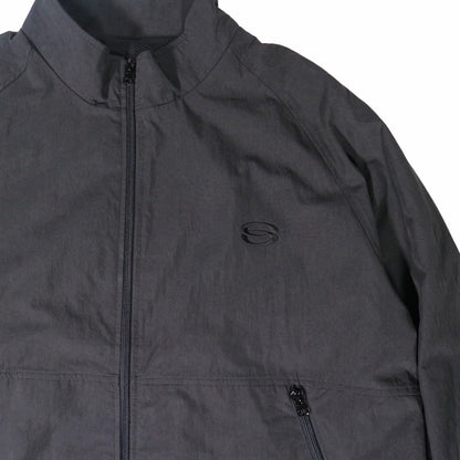 DOUBLE S NYLON JACKET / BLACK