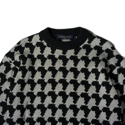 USED LOUIS VITTON LV CIRCLE CREW KNIT / 表記S