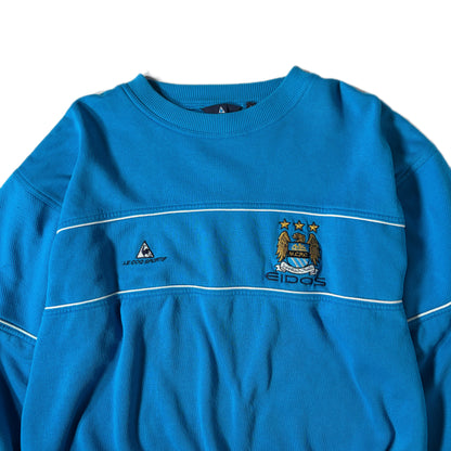 VINTAGE "MANCESTER CITY" CREW/ SWEAT/ 表記L