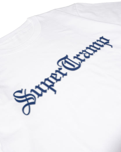OLD English s/s TEE / WHITE