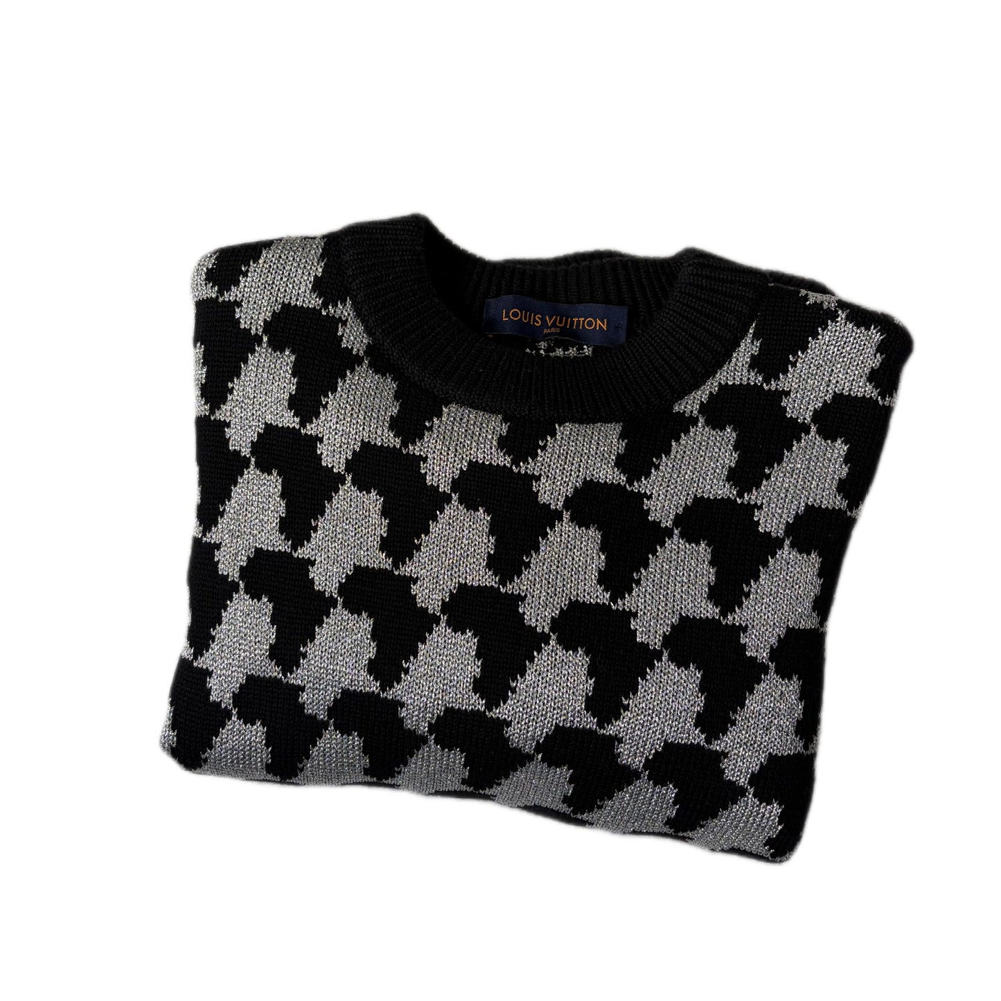 USED LOUIS VITTON LV CIRCLE CREW KNIT / 表記S