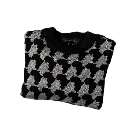 USED LOUIS VITTON LV CIRCLE CREW KNIT / 表記S