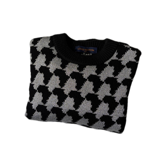 USED LOUIS VITTON LV CIRCLE CREW KNIT / 表記S