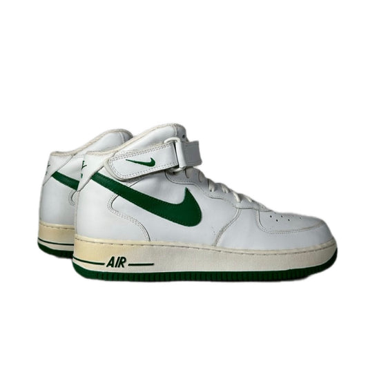 NIKE " AIR FORSE 1 MID 2006" WHITE GREEN  /