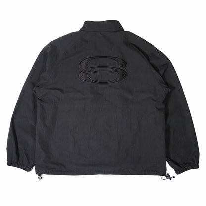 DOUBLE S NYLON JACKET / BLACK