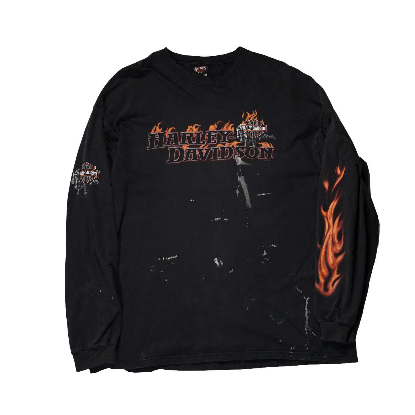 "USED" HARLEY-DAVIDSON L/S TEE / 表記XXL