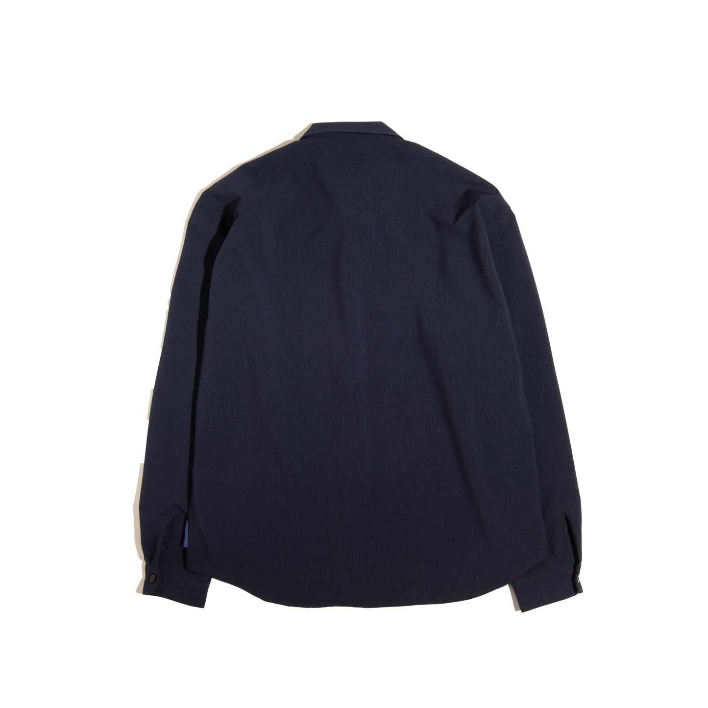COOL STRIPE L/S SHIRTS / NAVY