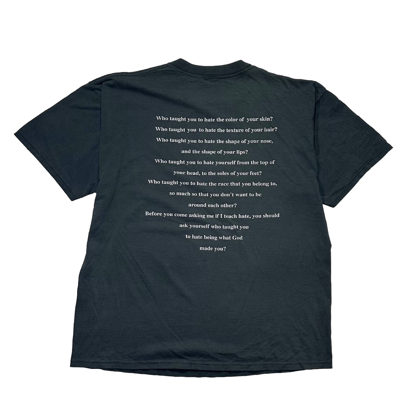 VINTAGE "Malcolm X " S/S TEE / XL