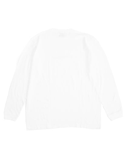 DOT MOTION LOGO L/S TEE / WHITE