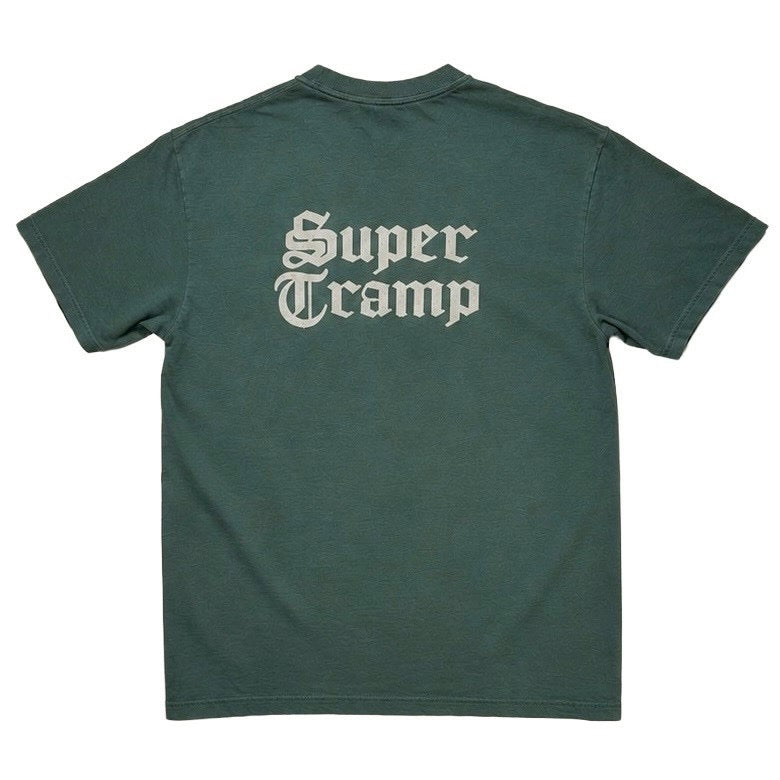 CRUCK SUPERTRAMP PIGMENT TEE / OLIVE
