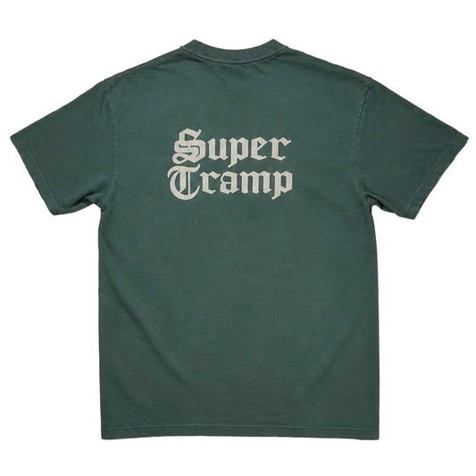 CRUCK SUPERTRAMP PIGMENT TEE / OLIVE