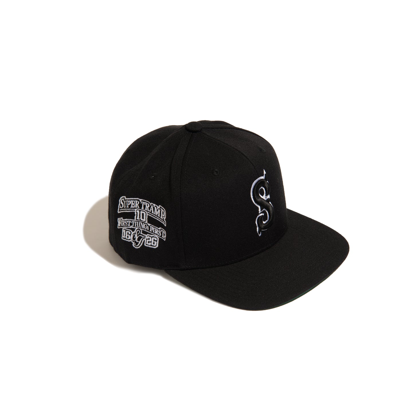 LEO B.B "10th anniversary patch" CAP 
BLACK x BLACK