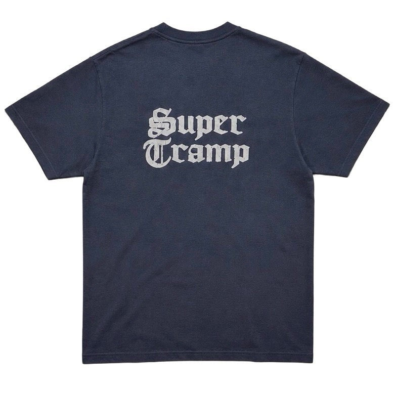 CRUCK SUPERTRAMP PIGMENT TEE / NAVY