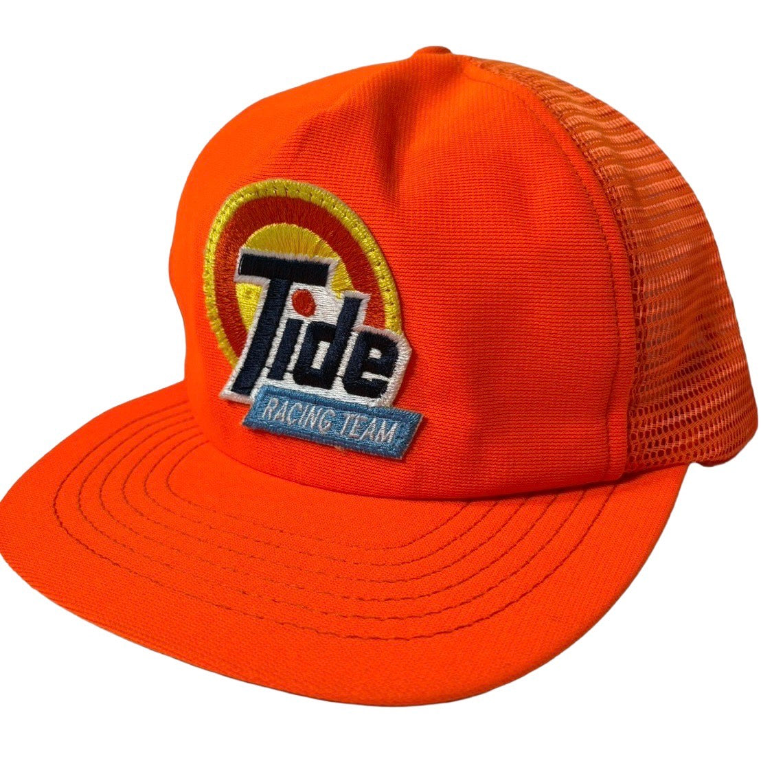 USED "TIDE RACING TEAM"MESH CAP / ORENGE