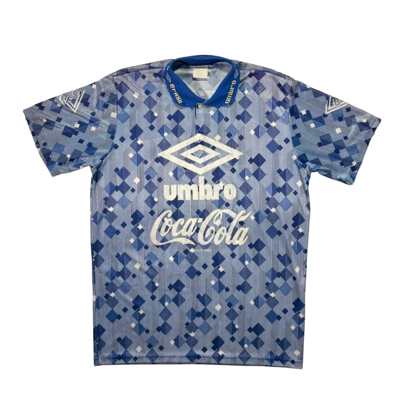 1992-93BRAZIL COCA COLA TRAINIG  GEAR
S/S TEE / 表記 L