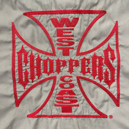 00s "WEST COAST CHOPPERS" S/S SHIRTS KHAKI / L